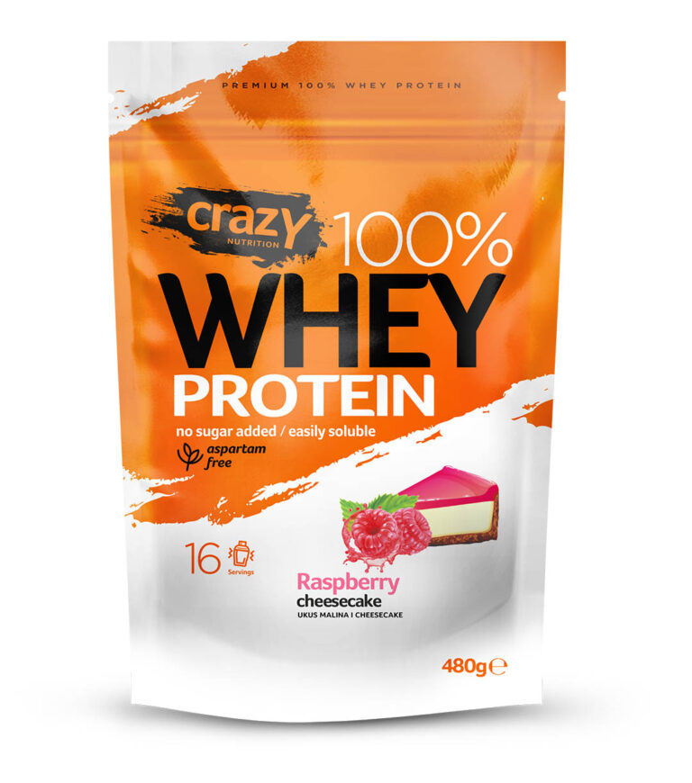 Crazy Whey 100% Cheescake 480g copy